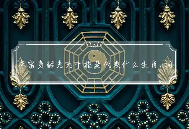 春富贵韶光九十