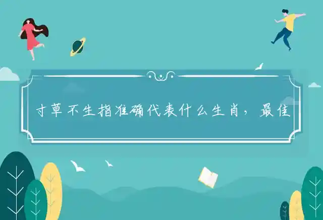 寸草不生指准确代表什么生肖,最佳精选成语释义解释